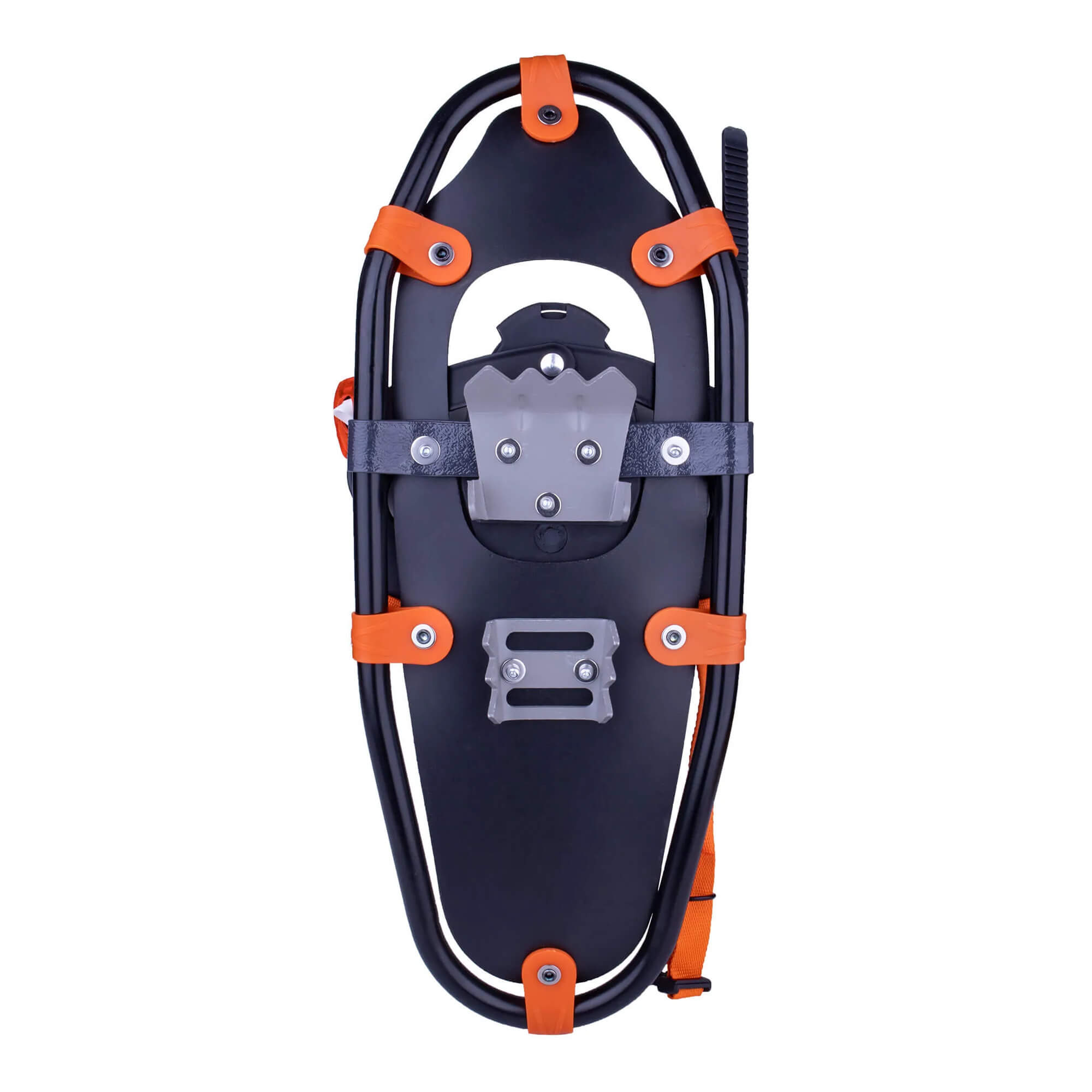 Sněžnice RAPTOR černo-oranžové, nosnost 41 kg, 6+6 hrotů, quick-click zapínání