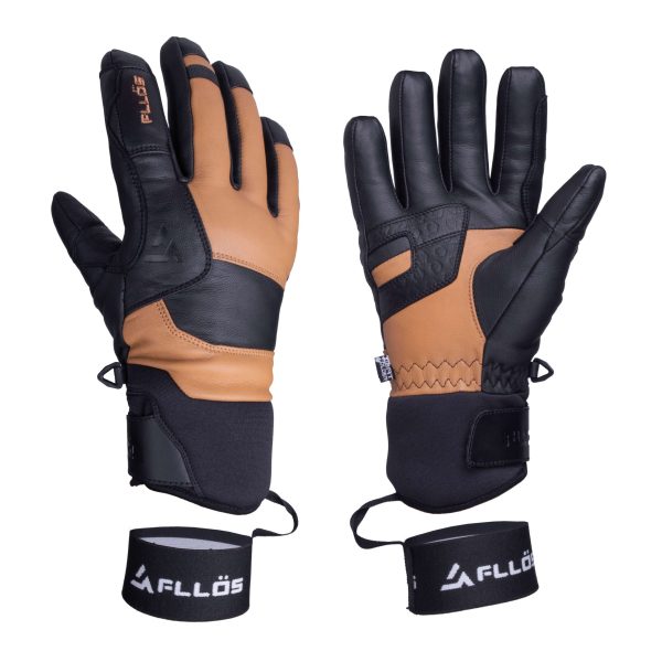 Lyžařské rukavice GIUSTO BLACK-ORANGE