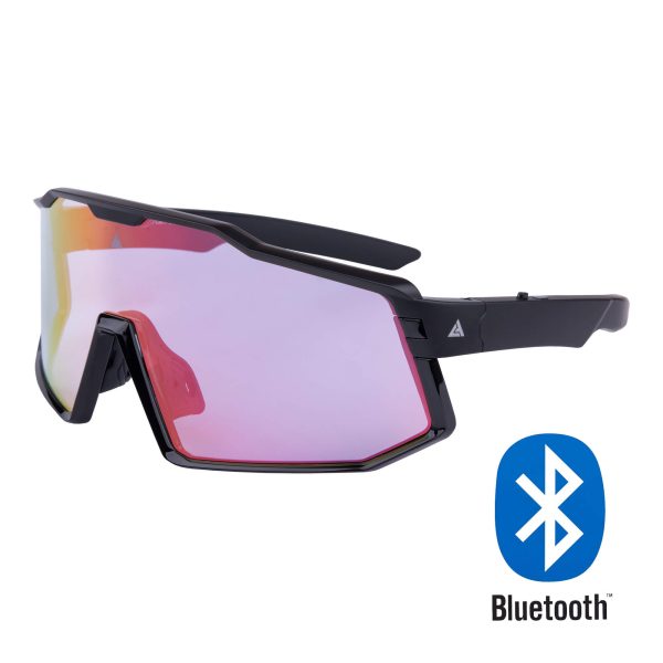 Bluetooth Sluneční brýle RAPIDO BT RED, fotochromatické