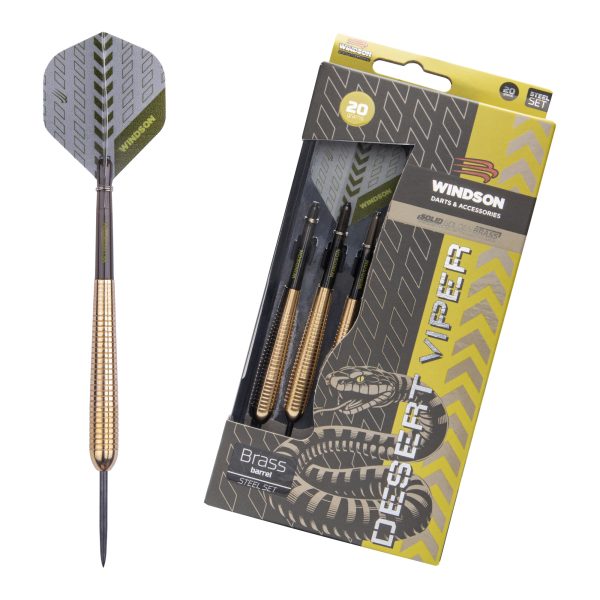 DESERT VIPER STEEL 20g Brass set