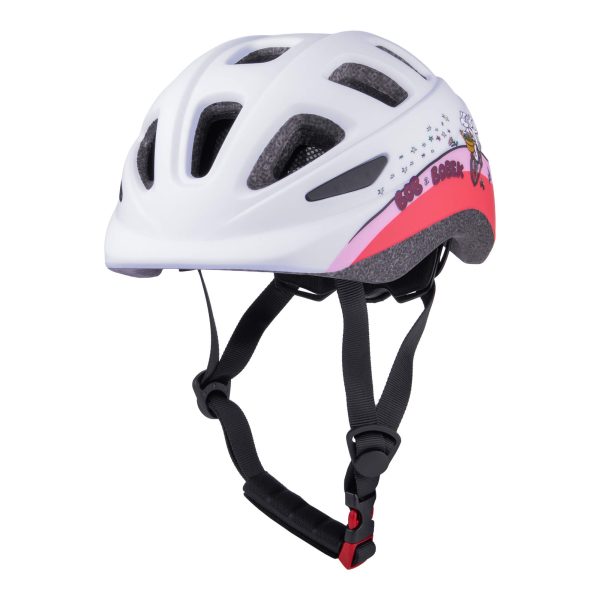 Bob and Bobek children's bicycle helmet - white