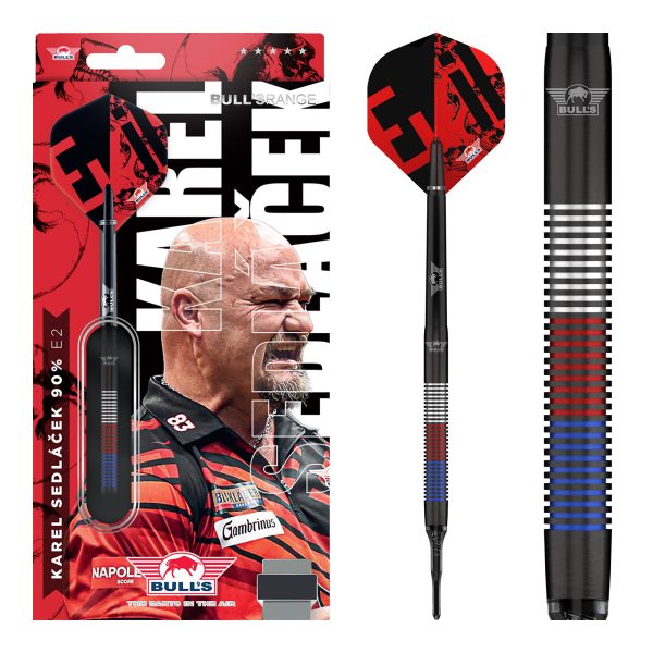 Bull's Karel Sedlacek E2 90% 18g - Soft šipky