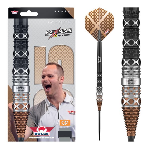 Bull’s Max Hopp CP 95 % - Steel šipky